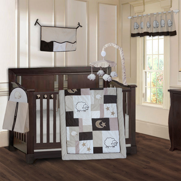 Harper Orchard Abbotsford 9 Piece 100 Cotton Crib Bedding Set